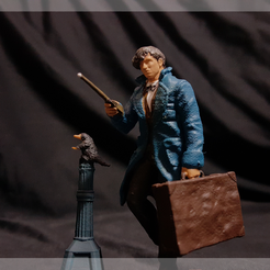 n2.png STL-Datei NEWT SCAMANDER FANTASTIC BEAST HARRY POTTER・Design für 3D-Drucker zum herunterladen