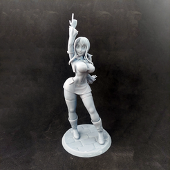 1s.png STL file LUCY HEARTFILIA FROM FAIRY TAIL (3 VESIONS)・Template to download and 3D print, ChibiPrint