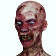 002.jpg DOWNLOAD Zombie 3D MODEL and Devoured Bodies animated for blender-fbx-unity-maya-unreal-c4d-3ds max - 3D printing Zombie Zombie TERROR