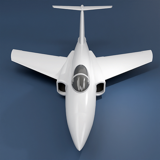 🛩️ Simple generic jet for 3d printing・ OBJ File for 3D printing・Cults