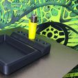 20251030_201251.jpg 3D printing STL: Rotary shell with clipper holder + formwork for silicone molds