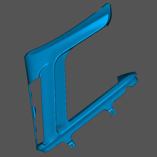 Ducati Diavel Radiator Side Cover 48016281B 3D model