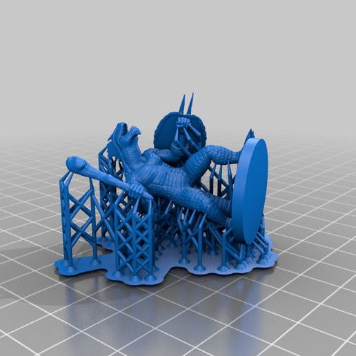 🦎 Lizardfolk・Free STL File for 3D printing・Cults