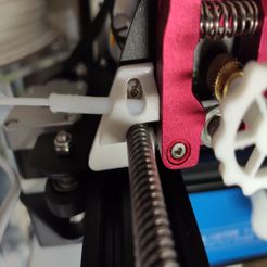 IMG_20191127_223614.jpg Quiet Non-Squeaky Filament Guide with Bowden Tubing for Ender 3