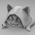 untitled.522.png Hooded Cat Slime Rogue Sculpts Logo Mascot