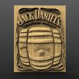 Jack Daniels 1.6.jpg Jack daniels bas-relief cnc