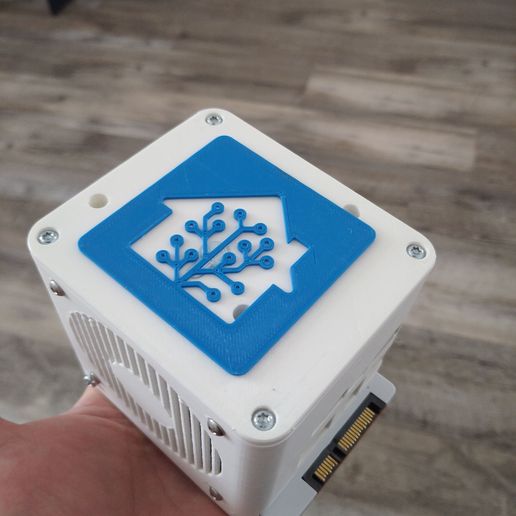 🏠 Raspberry pi 4 case with ssd and silent fan for home automation