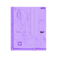 graveyard 1 cut 1.stl Set of cemetery squares with low walls, tombs and mausoleum (2) - Modern WW2 WW1 World War Diaroma Wargaming RPG