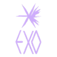 ALEXA_ECHO_POP_EXO_K-POP.stl Suporte Alexa Echo Pop EXO K-Pop (2 MODELOS)