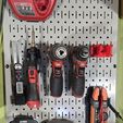 All-Peg1.jpg Dymo Label Maker Pegboard, or wall mount holder for work station