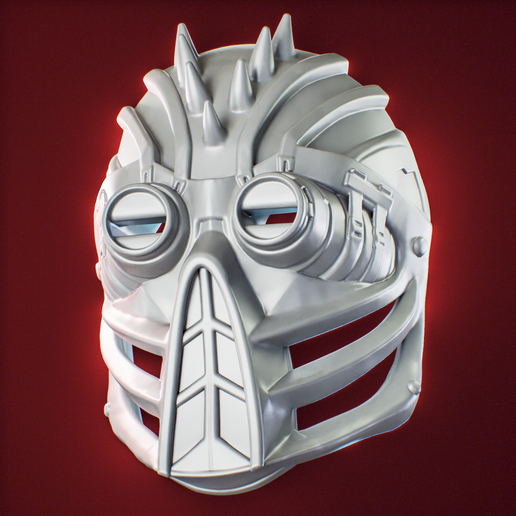 🦂 Kabal Mask from MK - Mascara de Kabal de Mortal Kombat・ STL File for ...