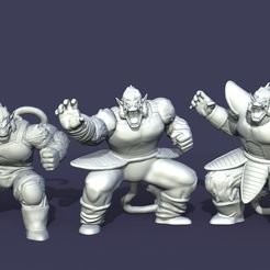 SET-BARDOCK.1147.jpg Archivo 3D Dragon Ball Z - OZARUS COMBO SET BARDOCK・Modelo de impresora 3D para descargar