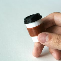 001.jpg Fichier STL Miniature Coffee Cup・Objet imprimable en 3D à télécharger