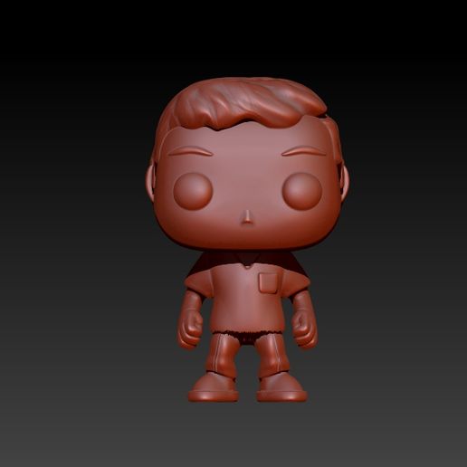 FUNKO POP BOY 3D model