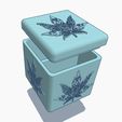 Captura-de-Pantalla-2023-01-03-a-las-17.57.46.jpg STL file WEED BOX CONTAINER HERBAL HERB BIG GRINDERKING 165X185X185MM EASY PRINT・3D printer model to download