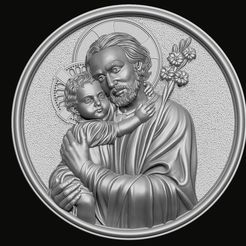 163.5.jpg Colgante de San José Modelo de impresión 3D