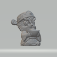 4.png Chinese Mythical Creature Qilin - God of Wealth 3D print model