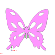 fluturu3.png Hair butterfly icon