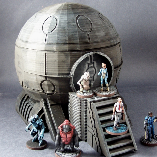 28mm Scale Omnisphere - 3D model önizlemesi