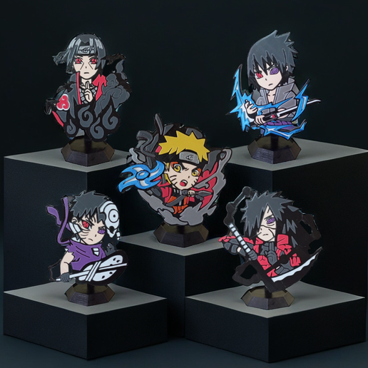 FullBidNaruPack.png Naruto Bust Pack - 2d Figure