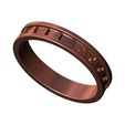Notched-pattern-stacker-band-size6to10-09.jpg Mexican notched pattern fashion band ring US size 6to10 3D print model