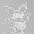 pichus.JPG pichu pokemon cookie cutter