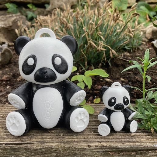 Panda XL key ring