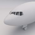 Boeing 777 4.jpg Boeing 777 PRINTABLE Airplane 3D Digital STL File