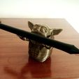 yoda porta lapiz.jpg BABY YODA PEN HOLDER