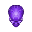 Skull-o.stl Free STL file Skull Ornament・3D printer model to download