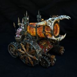 APC_0618.jpeg 3D file Evil Dwarf Hellfire Cannon 28mm & 10mm・3D printable model to download