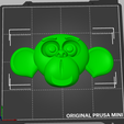 4.png Обезьяна 3D STL файл