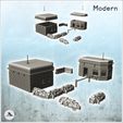 1-PREM.jpg Modern military checkpoint with double bunkers, fence and sandbags (9) - Cold Era Modern Warfare Conflict World War 3