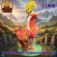 Your-paragraph-text-237.png The Fire Dancer: 35mm Sorcerer, Fire Elemental, or Cultist Mini for D&D, Spellcasters, and Elemental Campaigns (Pre-Supported)