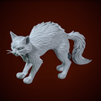DV.png FUZZY CAT - Katzenstatue - 3D-Druck