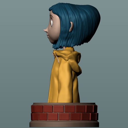 Coraline-bust-02.jpg КОРАЛЛИНОВЫЙ БЮСТ
