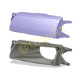 12.png Mitsubishi Lancer Evolution 1 2 3 Front Left Headlight Intake Big Opening
