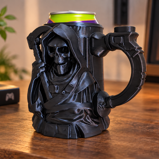 Grim Reaper Can Holder