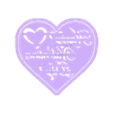 CORAZO1.stl STL file PACK 6 / VALENTINE'S DAY HEART / COOKIE CUTTER・3D printing design to download
