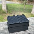 IMG_1381.jpeg 1:25 Scale Garbage Dumpster Storage Box Diorama Display