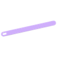 Dough Stick_9in_3mm.STL Dough Stick Set 9in Long (Metric mm). Set of 6 Sizes. Get The Perfect Height Every Time With Our Dough Stick Set