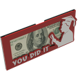 Untitled-Project-102.png Graduation Gift - Money Holder with text "You did it" with Silluete