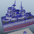 a3105716-7161-4a5d-853f-5162c00149f7.png Impression 3D de données JAPONAISES 1/700 Yamato Destroyer Extra-Large Railgun