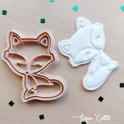 434.jpg STL file WOODLAND FOREST ANIMALS FOX FOX FOREST ANIMALS・3D printable model to download