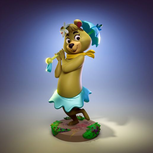 🐻 Cindy Bear・ 3D File for 3D printing・Cults
