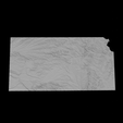 1.png Topographic Map of Kansas – 3D Terrain