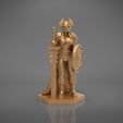 Paladin_2-front_perspective.405.jpg ELF PALADIN FEMALE CHARACTER GAME FIGURES 3D print model