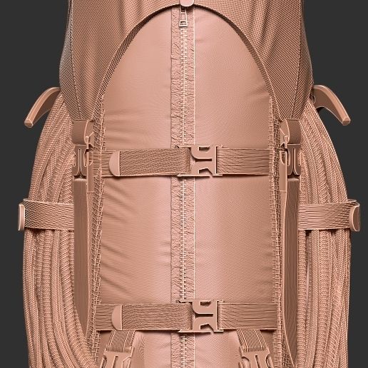 15.jpg Klettern Übung Rucksack 3D-Druck Modell