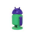 2.png Anandroid with a mechanical mechanism for moving the hands and head