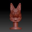 ZBrush-Document.jpg GERMAN SHEPHERD DOG HEAD BUST 2